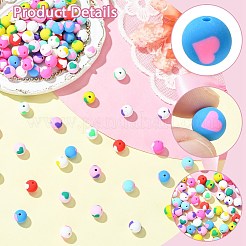 Handmade Polymer Clay Beads&nbsp;CLAY-CJ0002-09