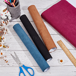 4 Sheets 4 Colors Faux Suede Book Covers&nbsp;DIY-CP0011-15B
