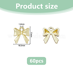 60Pcs Bowknot Alloy Charms&nbsp;FIND-DC0007-73