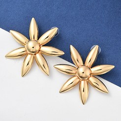 Alloy Stud Earrings&nbsp;LS-EJEW-D300-02G-01
