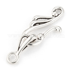 Tibetan Silver Hook and Eye Clasps&nbsp;LF1157Y