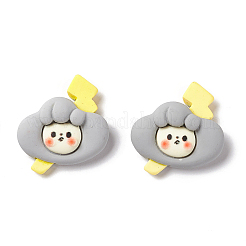 Opaque Resin Cabochons&nbsp;LS-RESI-G036-E05