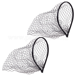 Polyester Rhinestone Claw Hair Hair Bands&nbsp;PHAR-WH0020-06A