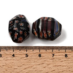 Handmade Millefiori Glass Beads&nbsp;LAMP-C025-01A