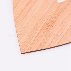 Unfinished Wooden Pieces for Big Pendants&nbsp;AJEW-WH0129-31