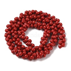 Dyed Synthetic Coral Beads Strands&nbsp;CORA-P010-04B