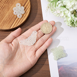 3Pcs 3 Styles Natural Xiuyan Jade Pendants&nbsp;DIY-CA0006-92