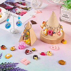 Opaque Resin Pendants&nbsp;RESI-TA0001-72