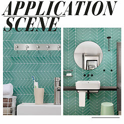 3D PET Self-Adhesive Waterproof Arrow Pattern Wall Sign Stickers&nbsp;DIY-WH0308-145