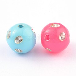 Opaque Acrylic Beads&nbsp;PB21P9556