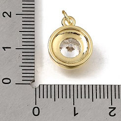 Brass Glass Pendants&nbsp;X-KK-C262-26G
