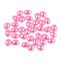 ABS Plastic Imitation Pearl Cabochons&nbsp;SACR-R755-8x6mm-Z6