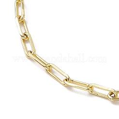 Brass Paperclip Chains Bracelets for Women&nbsp;BJEW-JB10398