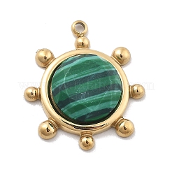 Natural & Synthetic Mixed Gemstone Pendants&nbsp;STAS-M092-10G