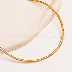 201 Stainless Steel Collar Necklace&nbsp;QV1917-4