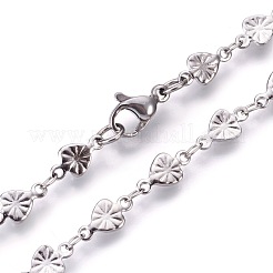 Tarnish Resistant 304 Stainless Steel Link Chain Bracelets&nbsp;BJEW-P239-19