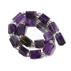 Natural Amethyst Beads Strands&nbsp;G-Q023-C01-01