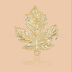 4 Pairs Brass Stud Earring Findings&nbsp;KK-BBC0019-95A