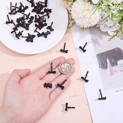 42Pcs Spray Painted Alloy Stud Earring Findings&nbsp;FIND-ME0004-22A