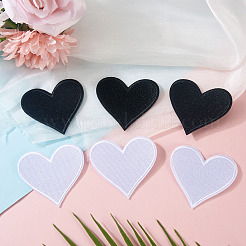 8Pcs 2 Colors Polyester Iron on Sew On Patches&nbsp;PATC-TA0001-34A