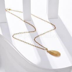PVD Vacuum Plating 304 Stainless Steel Pendant Necklaces&nbsp;STAS-Z114-17G