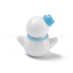 Handmade Lampwork Sonwman Display Decorations&nbsp;LAMP-F043-14