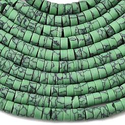 Dyed Synthetic Turquoise Beads Strands&nbsp;G-Z089-A04-J