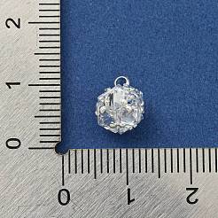 Brass Rhinestone Pendants&nbsp;KK-I715-06S-02