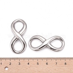 Tarnish Resistant Smooth Surface 304 Stainless Steel Infinity Links connectors&nbsp;STAS-N006-03