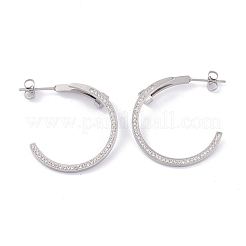 Ion Plating(IP) 304 Stainless Steel Stud Earrings&nbsp;EJEW-P191-33