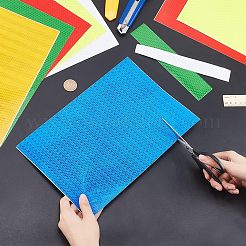 10 Sheets 6 Colors Waterproof Luminous Plastic Self-Adhesive Stickers&nbsp;DIY-CA0004-73