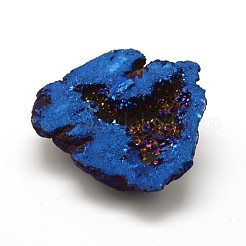 Electroplated Agate Display Decorations&nbsp;DJEW-G014-17A