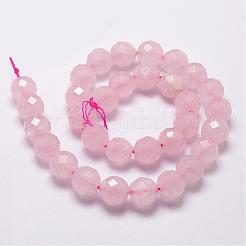 Natural Rose Quartz Beads Strands&nbsp;G-D840-21-6mm