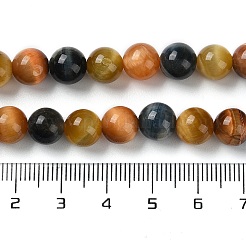 Natural Tiger Eye Beads Strands&nbsp;G-D083-A02-01