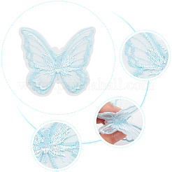 30pcs Handmade Organza Woven Costume Accessories&nbsp;DIY-GF0005-35D