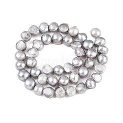 Natural Cultured Freshwater Pearl Beads Strands&nbsp;PEAR-R064-24