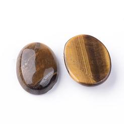 Natural Yellow Tiger Eye Cabochons&nbsp;G-S240-24