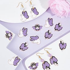 24Pcs 3 Style Alloy Enamel Pendants&nbsp;FIND-CN0001-27