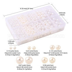 5 Sizes Imitated Pearl Acrylic Beads&nbsp;OACR-YW0001-28