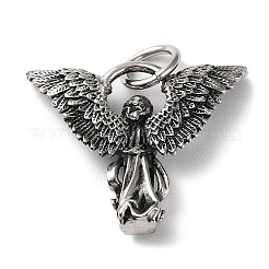 Ion Plating(IP) 304 Stainless Steel Pendants&nbsp;STAS-D067-01AS