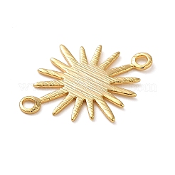 Brass Connector Charms&nbsp;KK-O100-07G