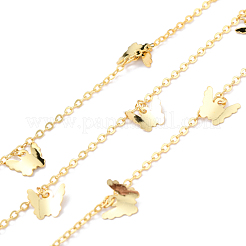 Brass Curb Chains&nbsp;X-CHC-E021-13A