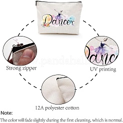 Custom Polycotton Printed Canvas Storage Bags&nbsp;ABAG-WH0029-147