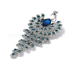 Alloy Rhinestone Brooch for Women&nbsp;JEWB-C024-01P-01