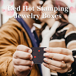 10Pcs Hot Stamping Planet Cardboard Jewelry Packaging Boxes&nbsp;CON-TA0001-44C