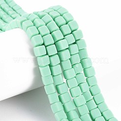 Handmade Polymer Clay Beads Strands&nbsp;CLAY-T020-09B