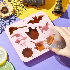 2Pcs Halloween Theme Silicone Molds&nbsp;ST-CJ0007-99
