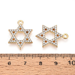 Alloy Rhinestone Pendants&nbsp;FIND-N012-06KCG