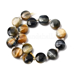 Dyed Natural Tiger Eye Beads Strands&nbsp;G-D105-A12-01