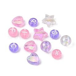 4 Style 2 Colors Transparent Acrylic Beads&nbsp;DIY-FS0002-49